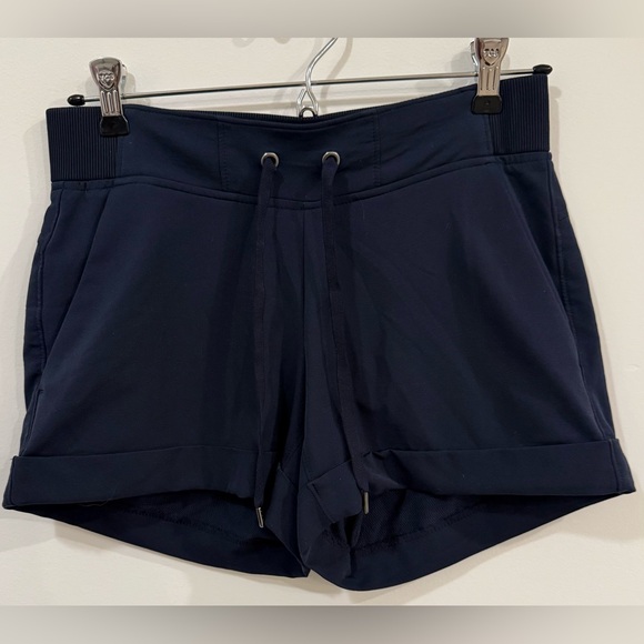 Athleta Athletic Shorts Bundle Black & Navy Size 0 Activewear - Picture 2 of 7